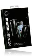 MOMO iPhone 4/4S Flap Case black